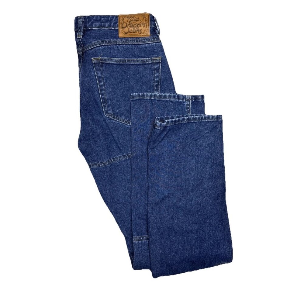 Draggin Jeans Kevlar Lined Motorcycle Jeans Blue Women’s 10 Made in USA Biker‎